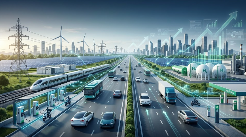 India Energy Transition Business Outlook 2026: Mobility, Power and Clean Fuel Growth