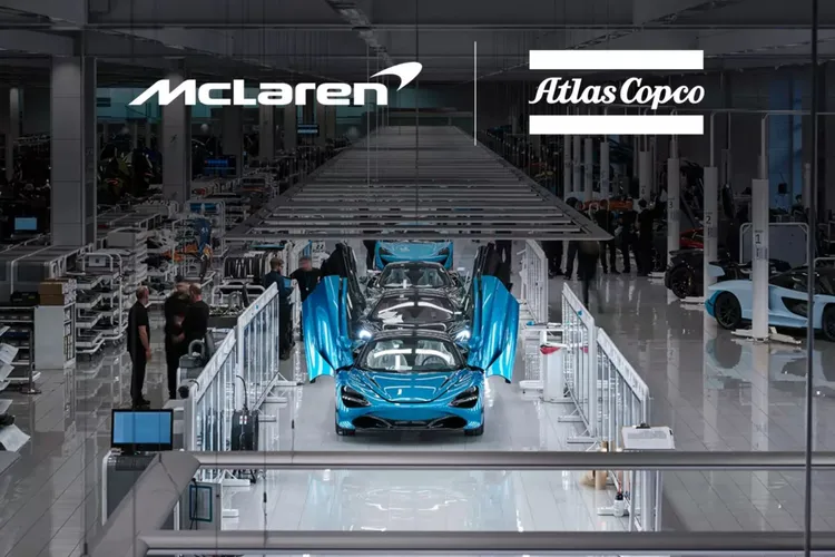 McLaren Automotive selects Atlas Copco as its official smart tooling partner