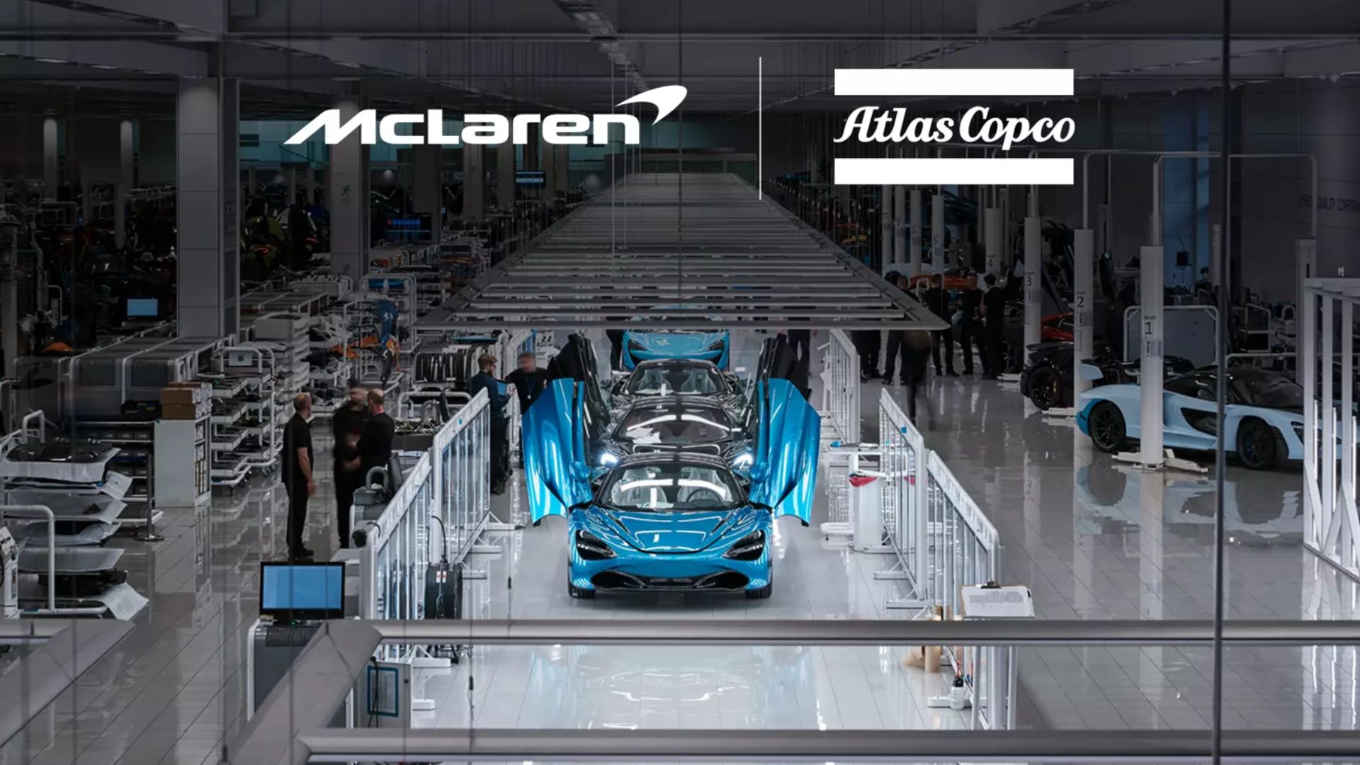 McLaren Automotive selects Atlas Copco as its official smart tooling partner