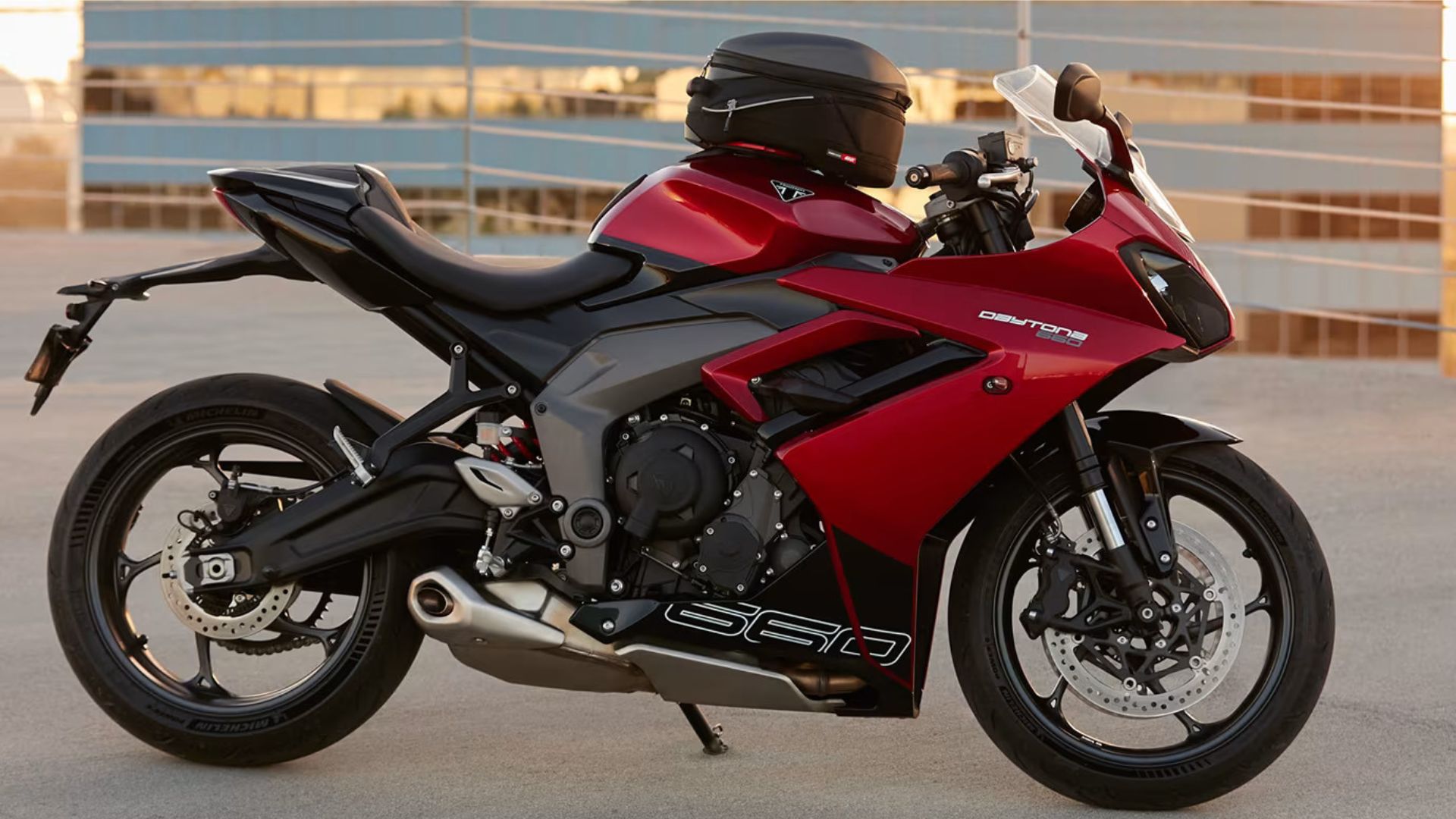 The Triumph Daytona 660 launched in India