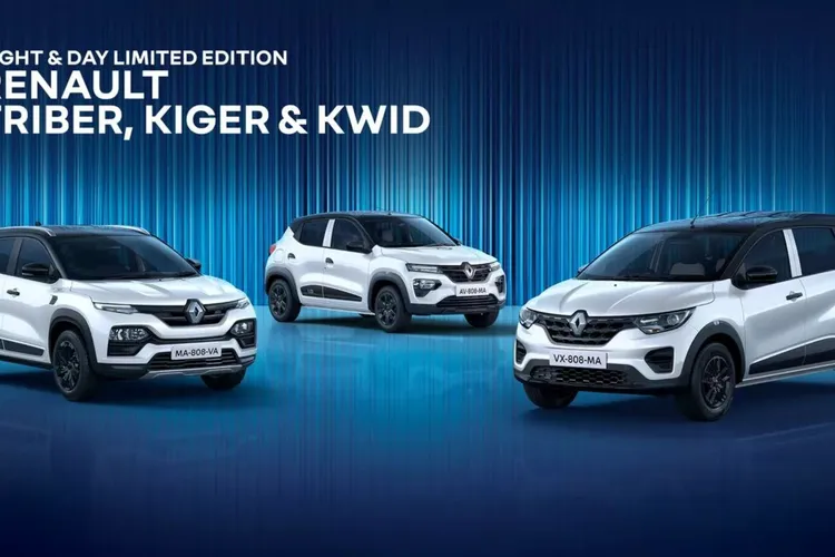 Renault Launches Night & Day Limited Edition of Kiger, Triber, and Kwid Models