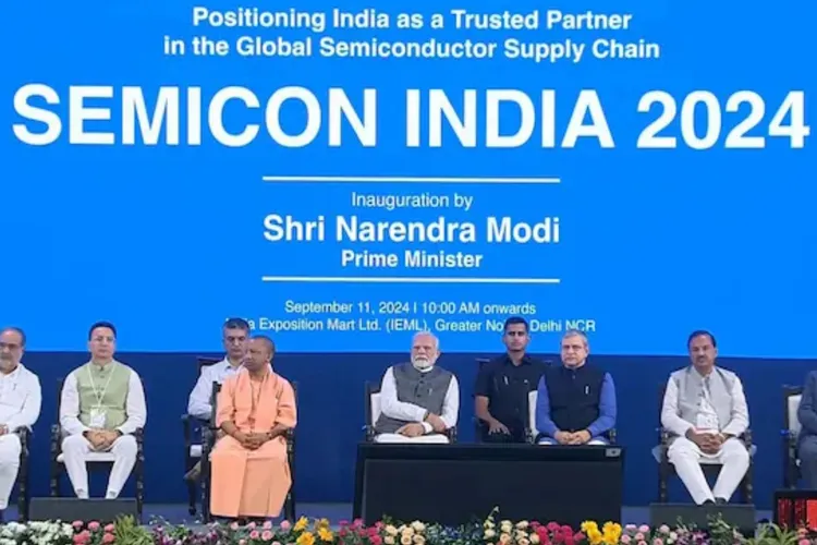 PM Modi Inaugurates SEMICON India 2024 in Greater Noida