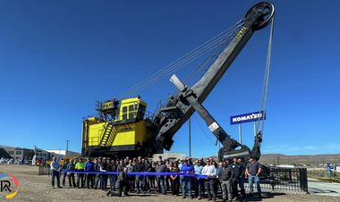 Komatsu Unveils Massive P&H 2100BL Shovel at Elko