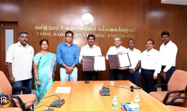 Tamil Nadu AU Signs MoU with VST Tillers Tractors 