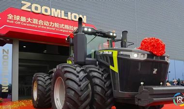 Zoomlion Launches DX7004 Hybrid Tractor with 1,200 HP