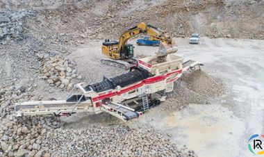 MDS M515 Redefines Rip Rap Processing in North America