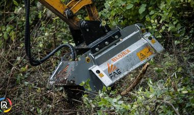 FAE Launches Forestry Mulcher for Mini Excavators