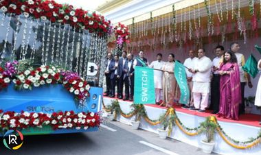 Switch Mobility begins Delivery of 950 EiV12 Electric Buses to Delhi