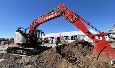 Link-Belt Launches Compact 145 X4S Excavator 