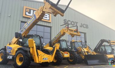 Jarvie Plant Expands Fleet with 168 New JCB Machines
