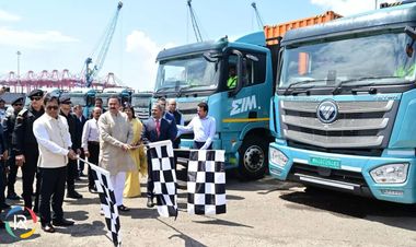 JNPA Launches EV Truck Fleet to Promote Green Logistics