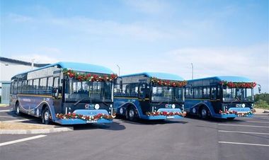 Switch Mobility Delivers First E-Buses to Mauritius