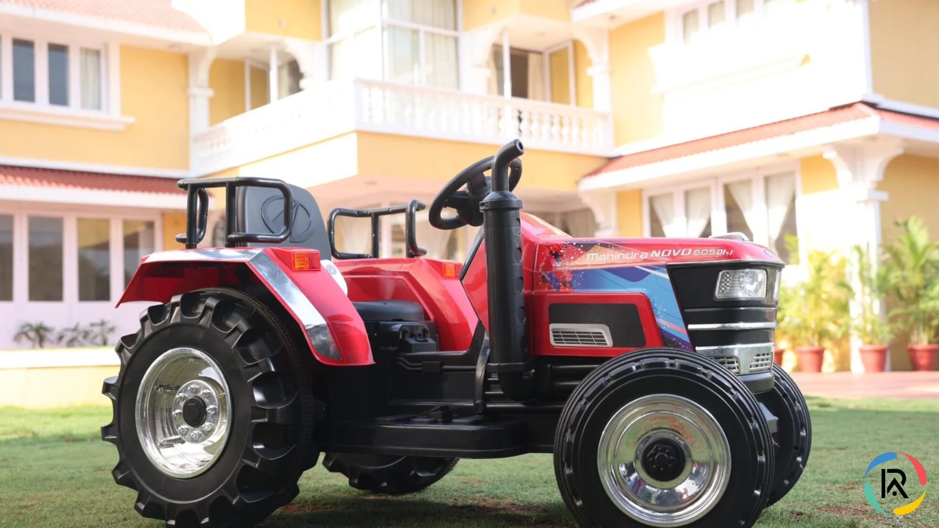 Mahindra Launches Electric Ride-On Tractor for Children