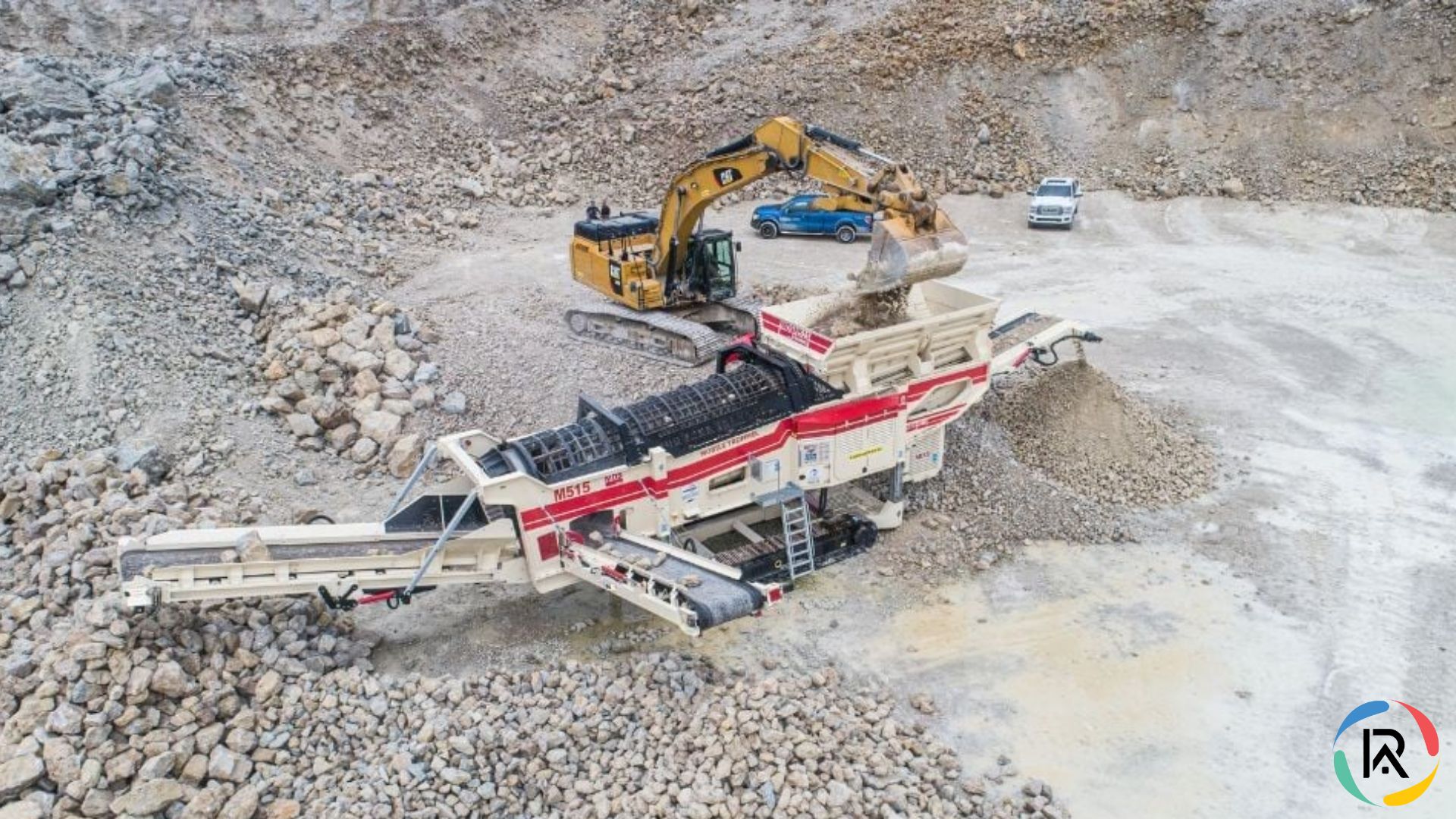 MDS M515 Redefines Rip Rap Processing in North America