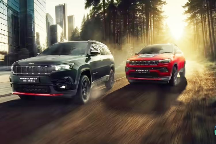 Jeep Unveils Trail Editions of Compass and Meridian SUVs