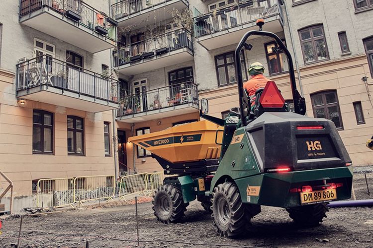HG Launches E3000 All-Electric 3-Ton Dumper 