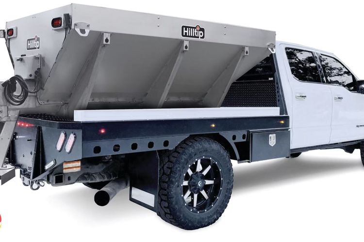 Hilltip Launches IceStriker Salt Spreaders for North America