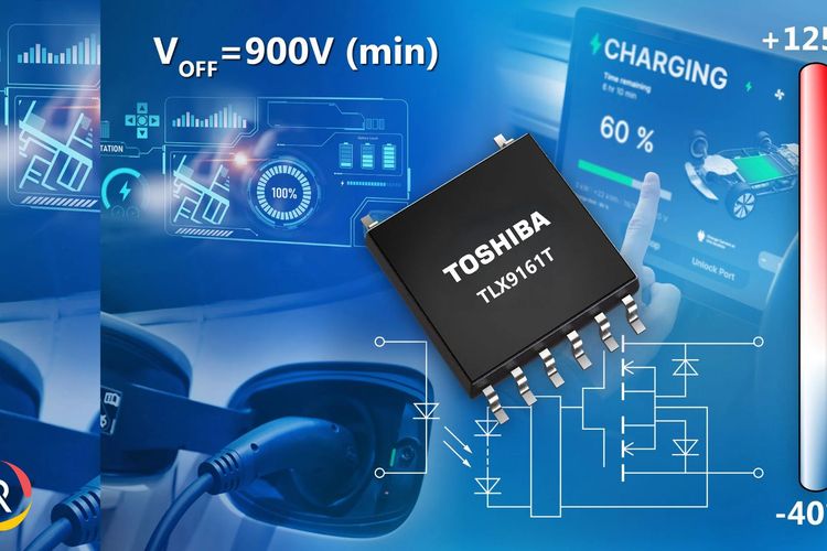 Toshiba Launches TLX9161T Photorelay for EV Systems 