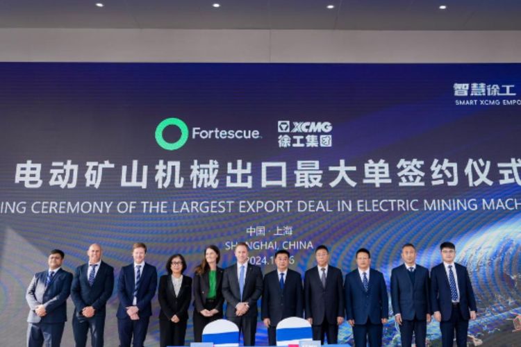 XCMG Secures Largest Export Order for Mining Equipment