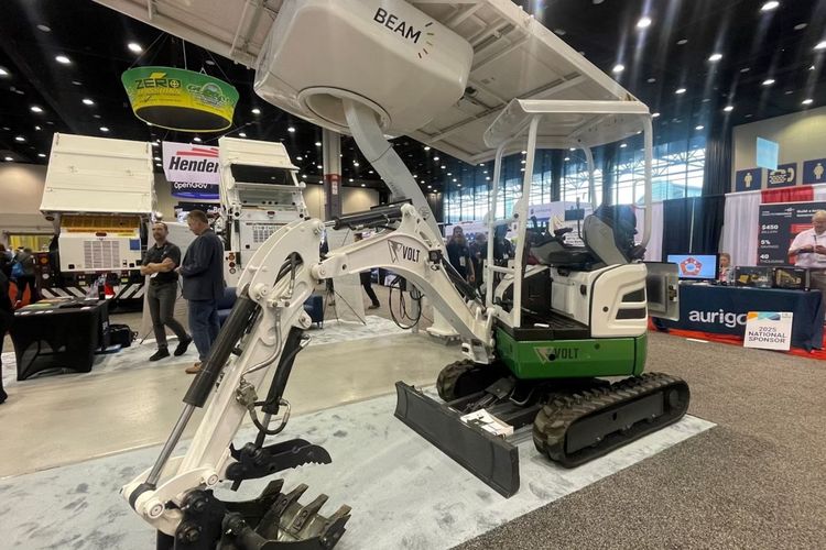 Volt Launches Low-Cost Electric Mini Excavator in U.S.