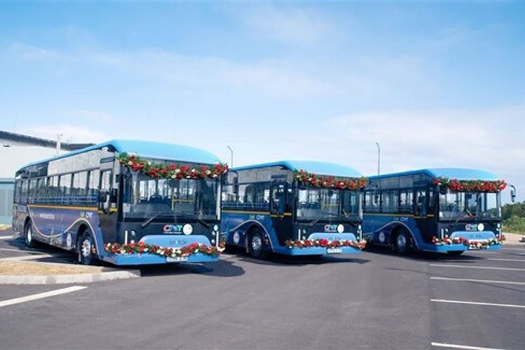 Switch Mobility Delivers First E-Buses to Mauritius