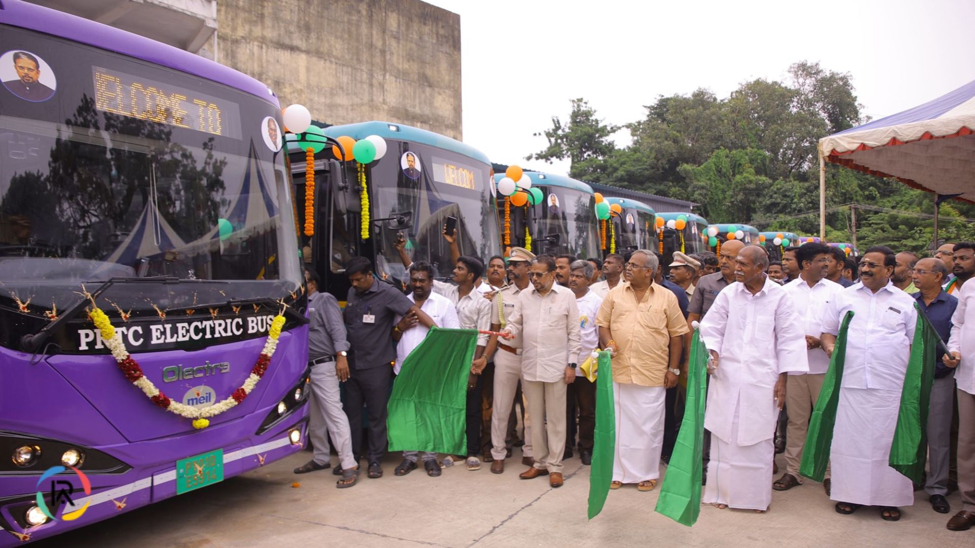 Puducherry Flags Off 25 Olectra E-Buses Under Smart City Drive