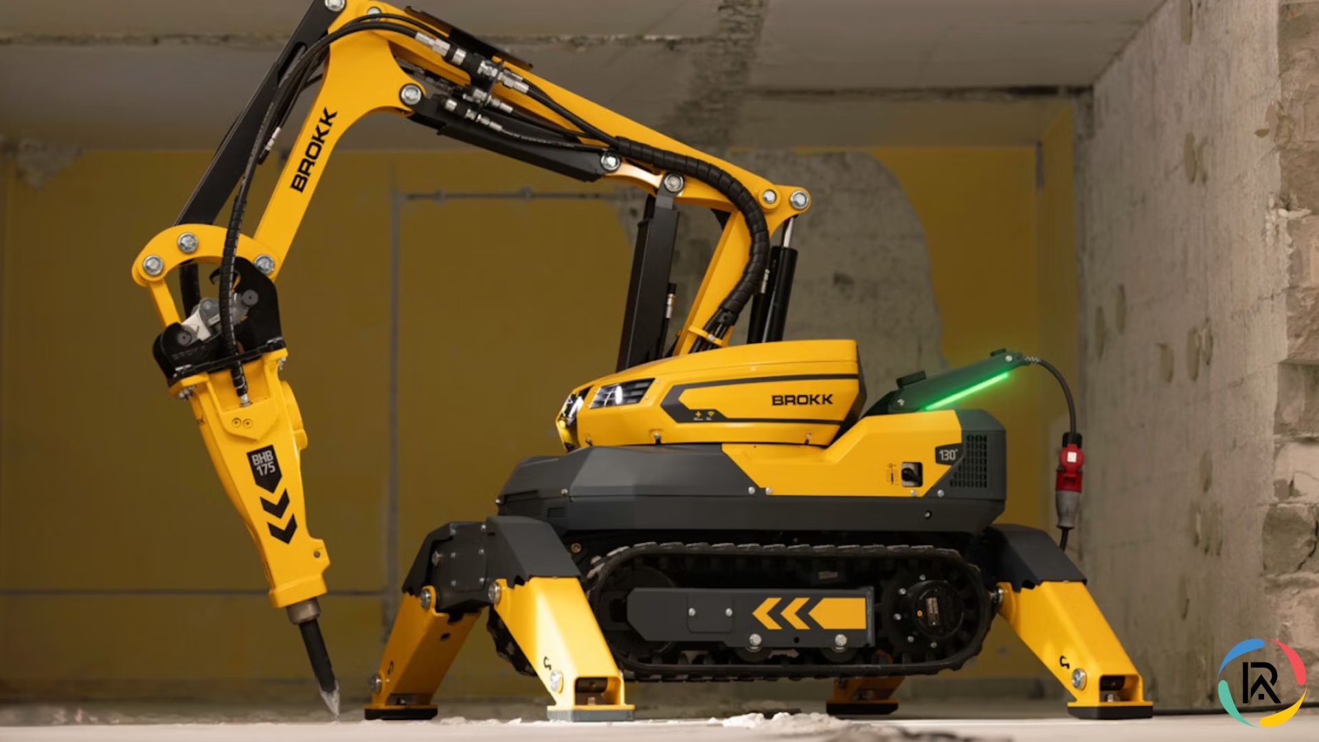 Brokk Launches 130+ SmartPower Demolition Robot 