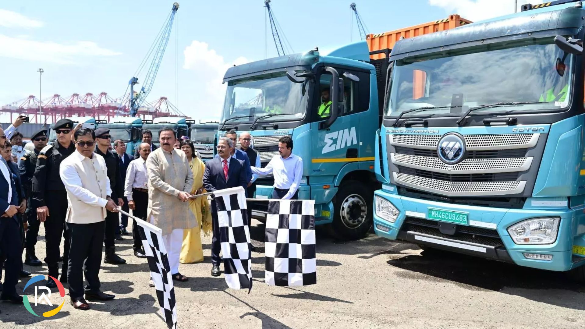 JNPA Launches EV Truck Fleet to Promote Green Logistics