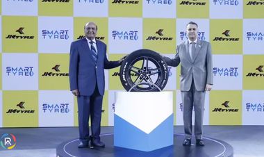 JK Tyre Unveils Embedded Smart Tyres