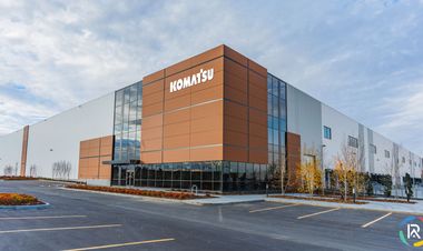 Komatsu Expands Edmonton Parts Hub in Canada