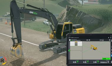 CM Labs Excavator Simulator Adds Trimble Autos