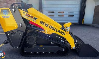 New Holland Launches C314X Electric Mini Track Loader 