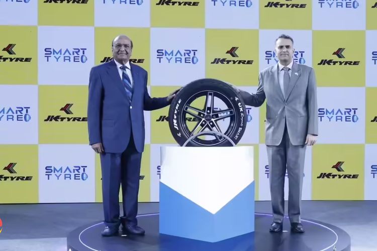 JK Tyre Unveils Embedded Smart Tyres
