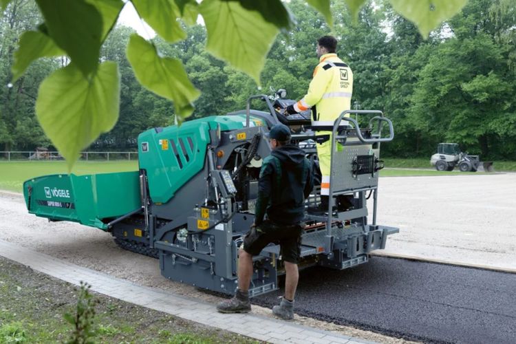 Vogele Introduces SUPER 800-5 P-Tier Mini Road Paver