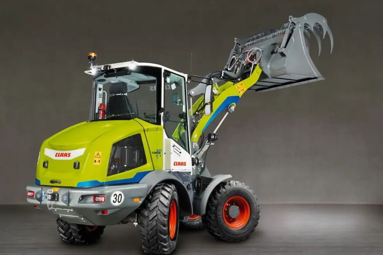 CLAAS Unveils TORION SINUS Battery-Electric Wheel Loader
