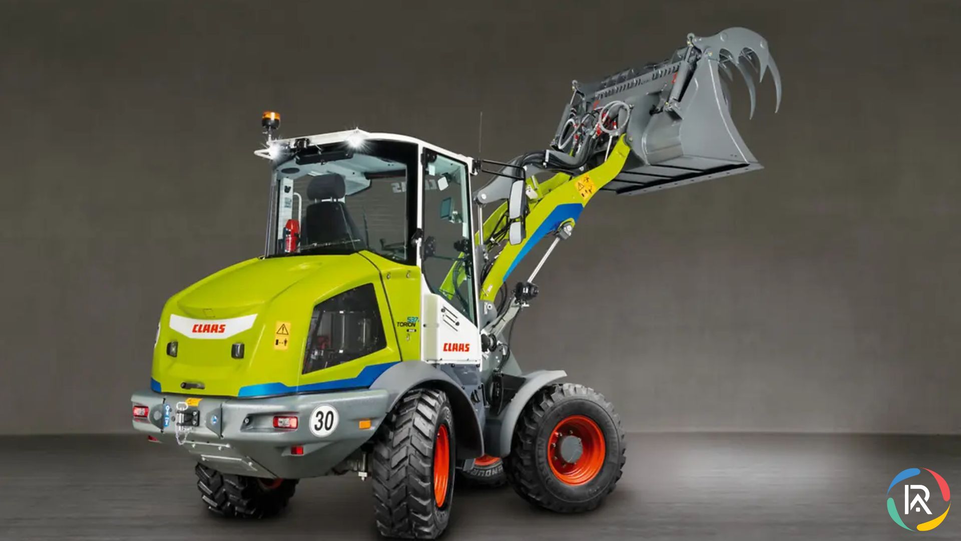 CLAAS Unveils TORION SINUS Battery-Electric Wheel Loader