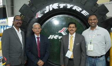 JK Tyre Launches Four New OTR Tyres at EXCON 2025