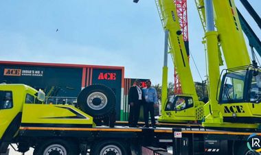 ACE, Sanghvi Movers Sign MoU for Made-in-India Cranes