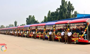 Poonamallee Depot Gets 125 New E-Buses