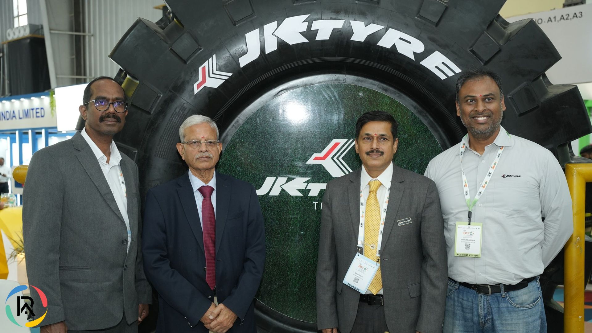 JK Tyre Launches Four New OTR Tyres at EXCON 2025