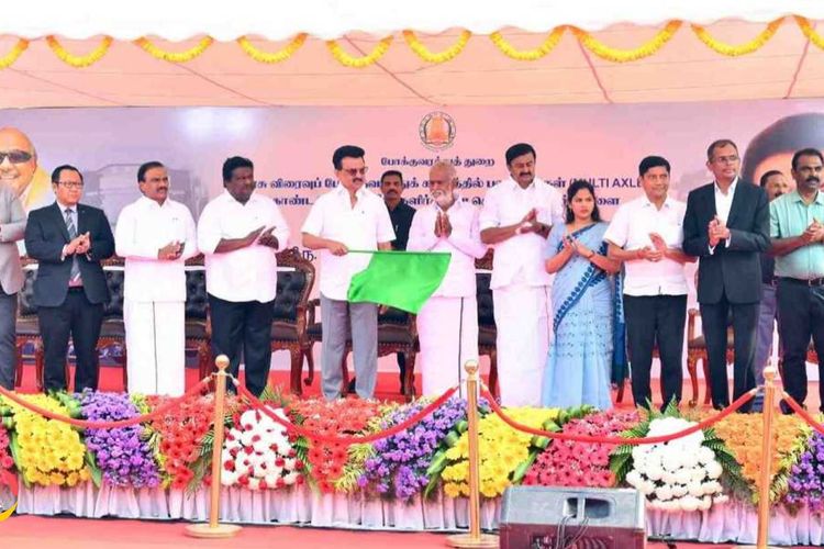 Tamil Nadu flags off 20 Volvo 9600 luxury coaches for SETC