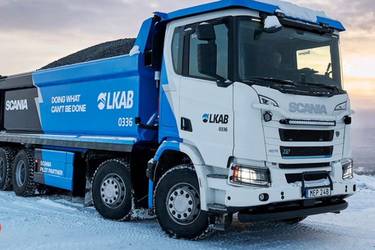 Scania and LKAB Advance Electrification of Mining Vehicle