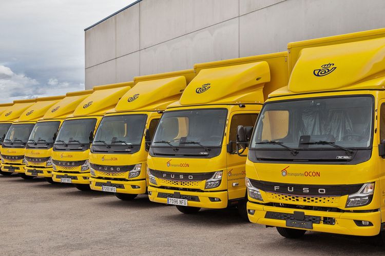 Transportes Ocón Deploys 15 FUSO eCanter EV Trucks