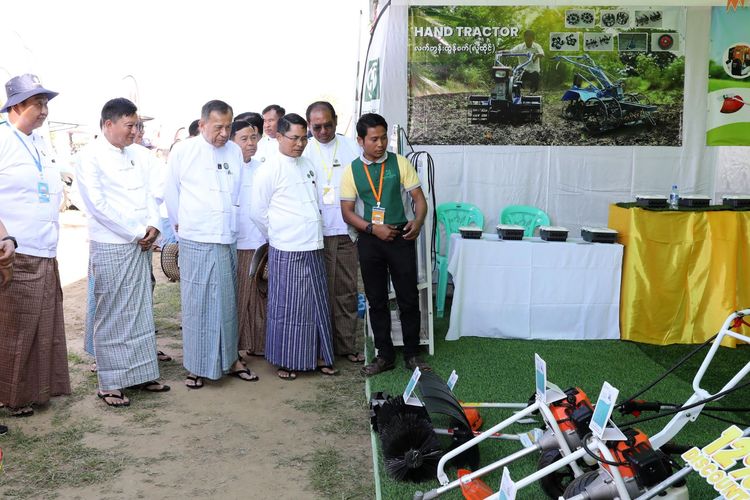 Agricultural Machinery Exhibition Opens in Nay Pyi Taw
