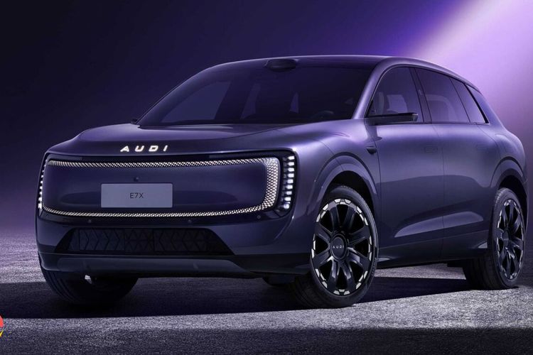 Audi Reveals AUDI E7X Electric SUV for China