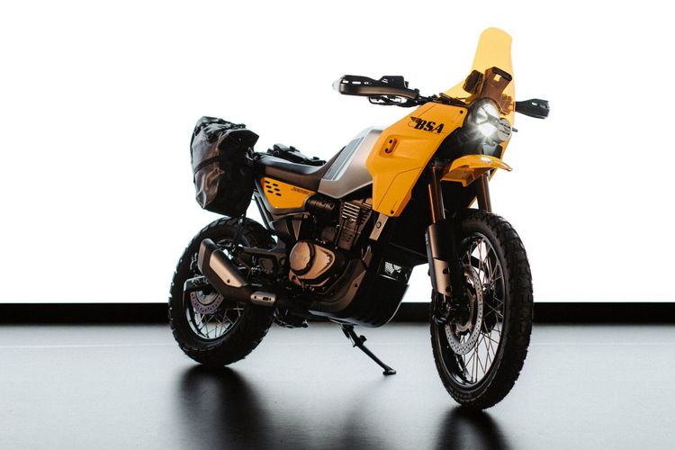 BSA Thunderbolt Makes Adventure Debut at EICMA