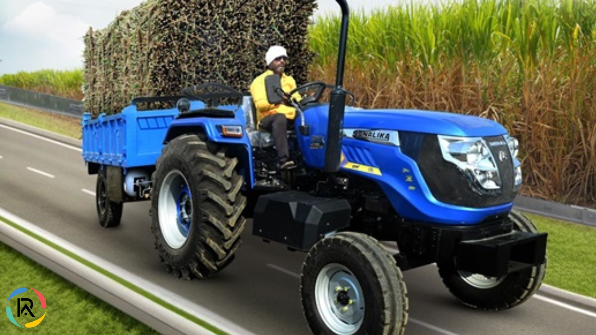 Sonalika Tractor Unveils CNG Tractor at Excon 2025