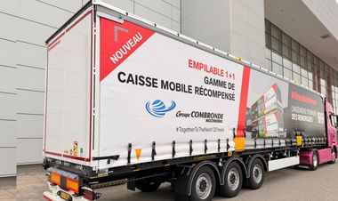 Kässbohrer Unveils Mega Curtainsider Swap Body 