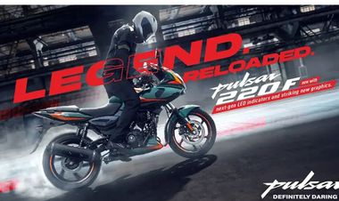 Bajaj Auto Unveils Updated Pulsar 220F
