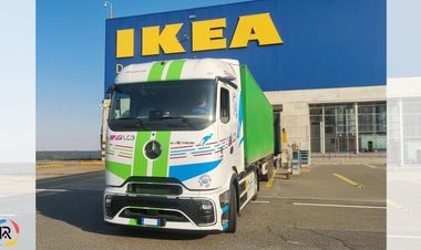 IKEA Italy Expands E-Truck Fleet with Daimler and LC3